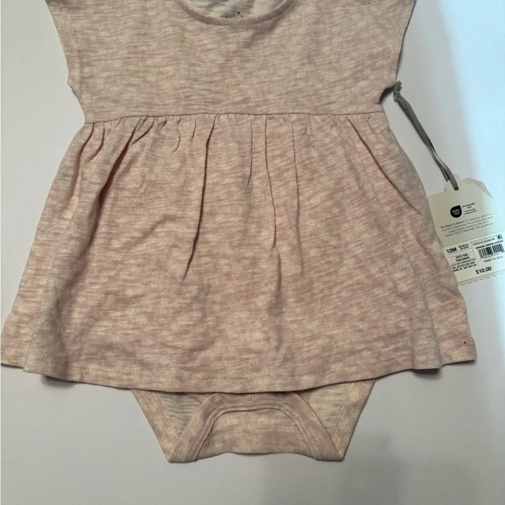 Cloud Island Pink Diaper Cover Dress